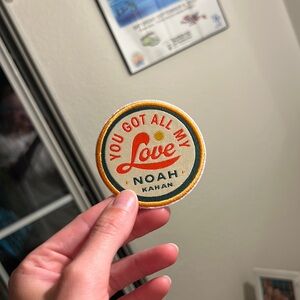 Noah Kahan All My Love Patch // Merch